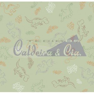 Contorno Dinos cor 04 (Verde) 